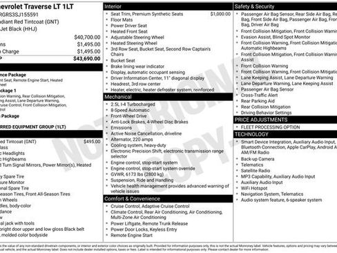 Used 2025 Chevrolet Traverse LT image 11