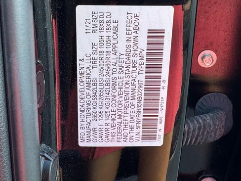 Used 2022 Honda Pilot TrailSport image 29