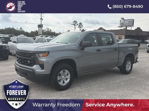 Used 2025 Chevrolet Silverado 1500 W/T AWD/4WD image 1