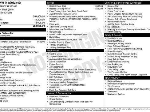 Used 2024 BMW i4 xDrive40i image 40