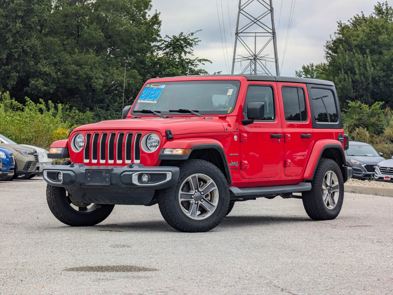 Used 2020 Jeep Wrangler Unlimited Sahara AWD/4WD image 1