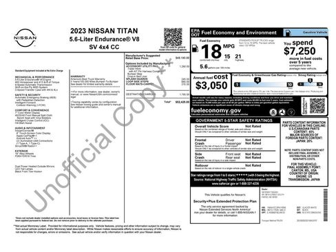 Used 2023 Nissan Titan SV w/ Accessory Utility Package image 19