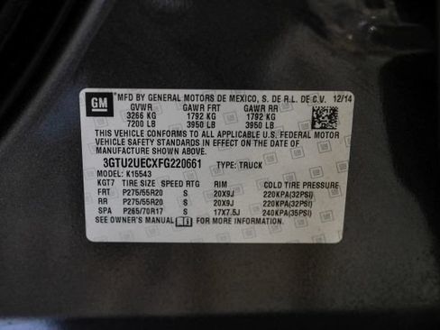 Used 2015 GMC Sierra 1500 SLE w/ Texas SLE Value Package AWD/4WD image 69