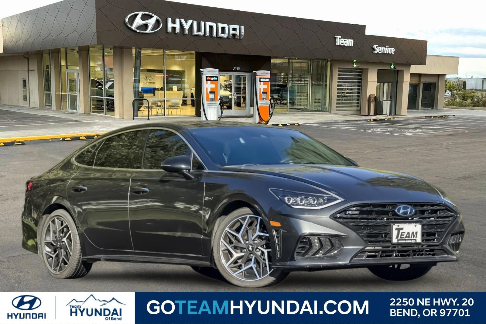 Used 2023 Hyundai Sonata N Line w/ Preferred Accessory Package FWD image 1