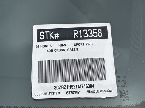 Used 2026 Honda HR-V Sport image 30