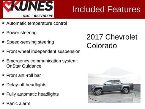 Used 2017 Chevrolet Colorado Z71 AWD/4WD image 3