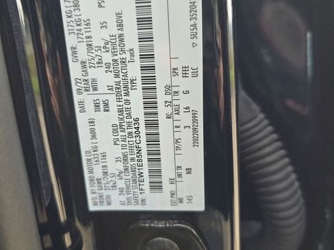 Used 2022 Ford F150 Tremor w/ Equipment Group 402A High image 20