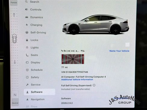 Used 2026 Tesla Model S Plaid AWD/4WD image 15