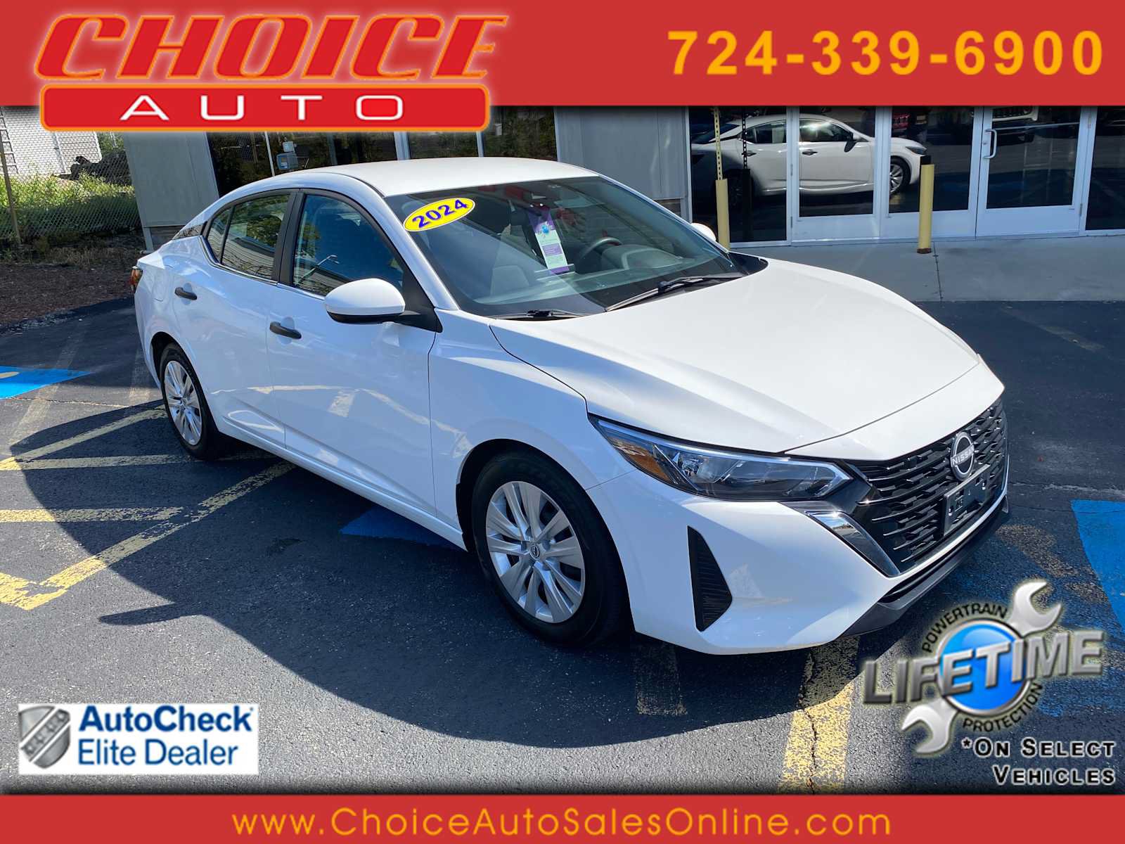 Used 2024 Nissan Sentra S FWD image 1