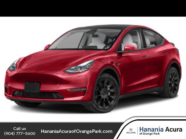 Used 2024 Tesla Model Y Long Range AWD/4WD image 1