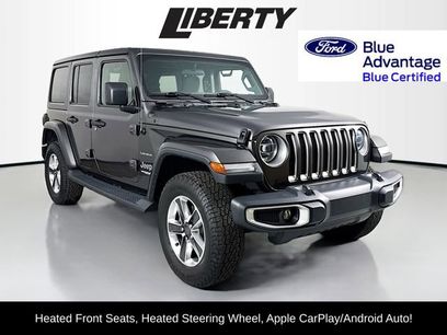 Used 2019 Jeep Wrangler Unlimited Sahara w/ LED Lighting Group