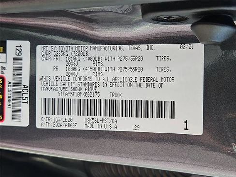 Used 2021 Toyota Tundra Platinum AWD/4WD image 25