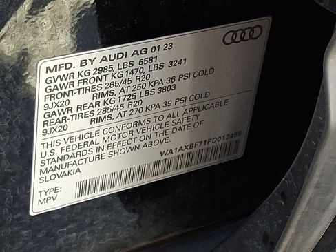 Used 2023 Audi Q7 3.0T Premium w/ Convenience Package AWD/4WD image 27