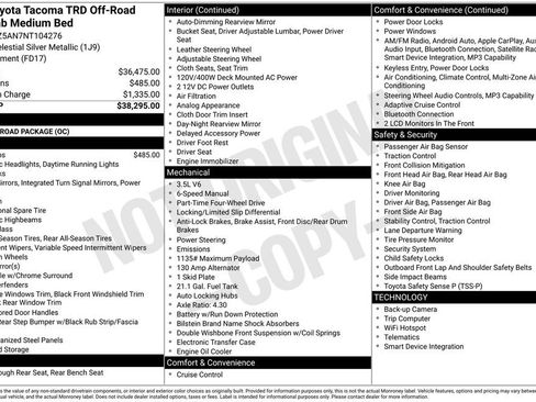 Used 2022 Toyota Tacoma TRD Off-Road image 7