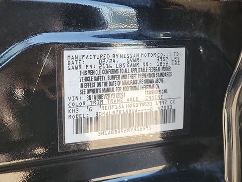 Certified 2024 Nissan Sentra S FWD image 31
