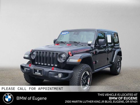 Used 2021 Jeep Wrangler Unlimited Rubicon w/ Uconnect 4C Nav & Sound Group AWD/4WD image 7