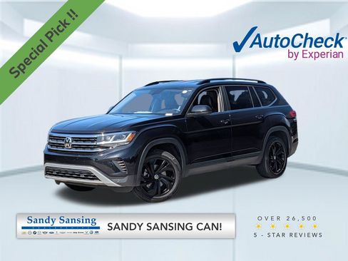 Used 2022 Volkswagen Atlas SE w/ Black Wheel Package FWD image 1