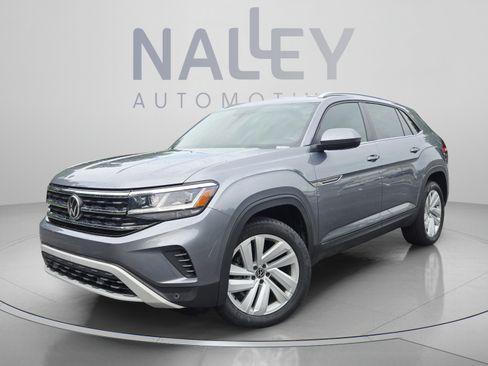 Used 2021 Volkswagen Atlas Cross Sport SE w/ V6 Towing Package FWD image 1