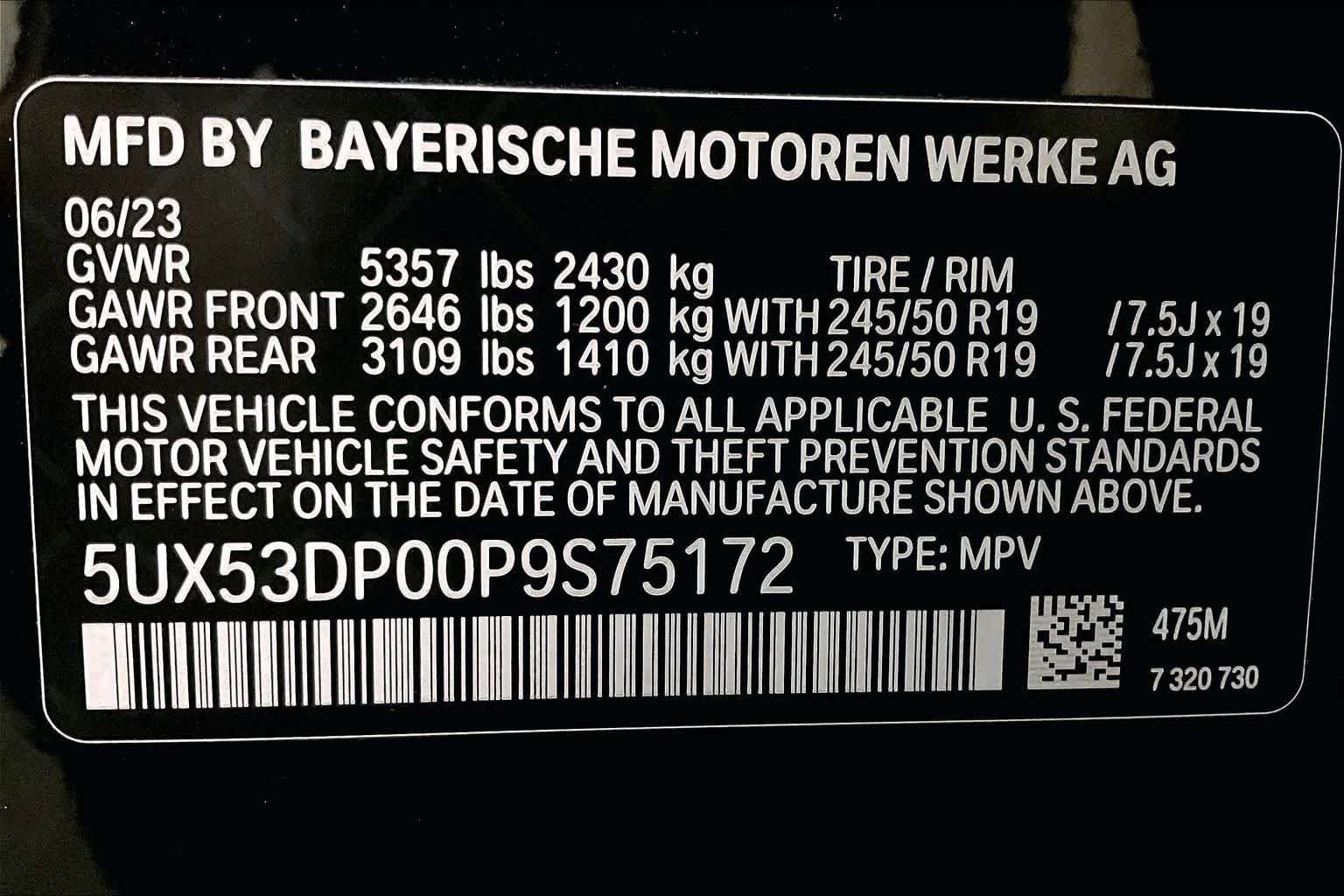 Used 2023 BMW X3 xDrive30i w/ Premium Package AWD/4WD image 33