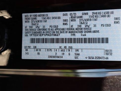 Used 2023 Ford F150 XLT w/ Equipment Group 302A High AWD/4WD image 10
