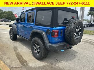 Used 2022 Jeep Wrangler Unlimited Rubicon 4xe w/ Steel Bumper Group AWD/4WD video 1