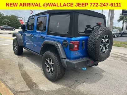 Used 2022 Jeep Wrangler Unlimited Rubicon 4xe w/ Steel Bumper Group