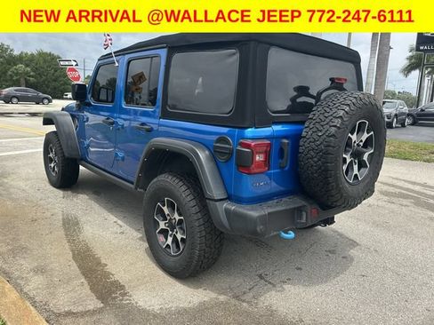 Used 2022 Jeep Wrangler Unlimited Rubicon 4xe w/ Steel Bumper Group AWD/4WD image 1