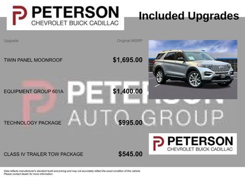 Used 2022 Ford Explorer Platinum w/ Equipment Group 601A image 11