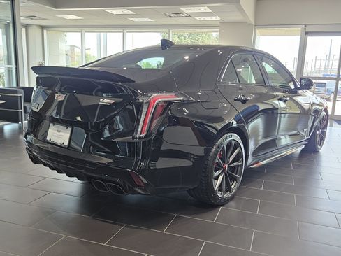 New 2026 Cadillac CT4 V Blackwing w/ LPO, Red Accent Package RWD image 4