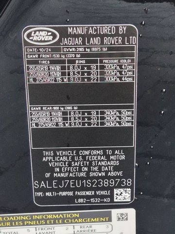 Certified 2025 Land Rover Defender 110 S AWD/4WD image 25