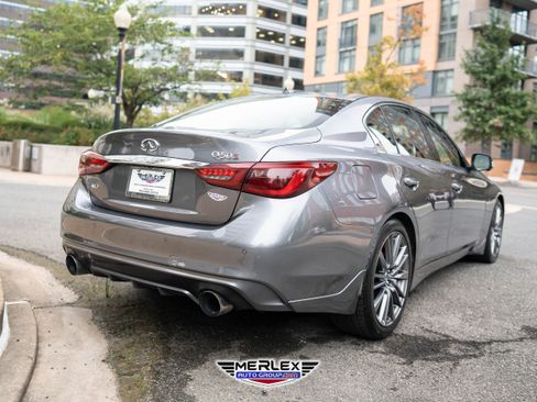 Used 2018 INFINITI Q50 Red Sport 400 w/ Sensory Package (Sport) image 7