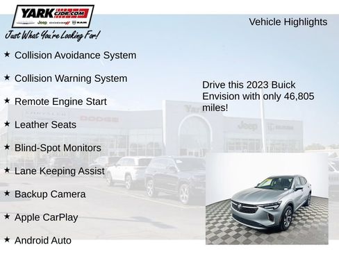 Used 2023 Buick Envision Essence FWD image 7