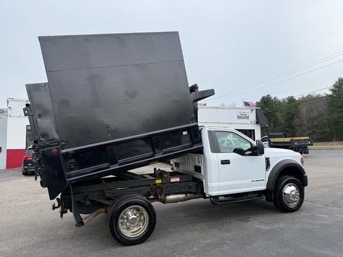 Used 2021 Ford F550 6.7L POWERSTROKE DIESEL 9' DUM w/ Power Equipment Group image 14