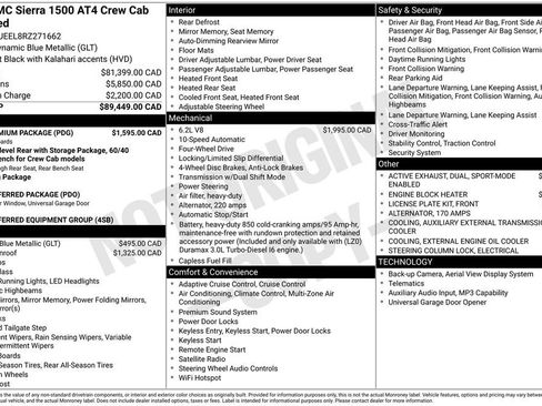 Used 2024 GMC Sierra 1500 AT4 w/ AT4 Premium Package AWD/4WD image 2