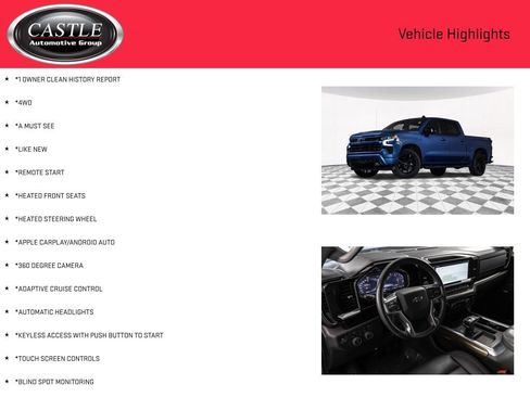 Used 2024 Chevrolet Silverado 1500 RST w/ RST All Star Premium Package AWD/4WD image 3