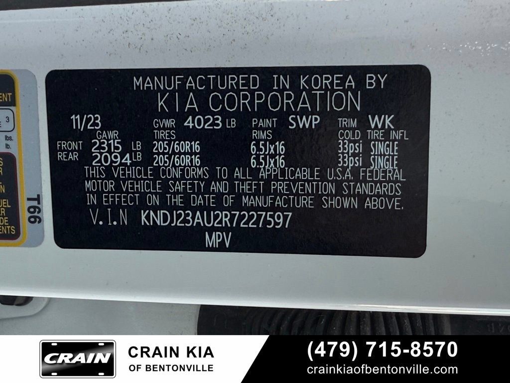 Certified 2024 Kia Soul LX w/ Option Group 015 FWD image 30