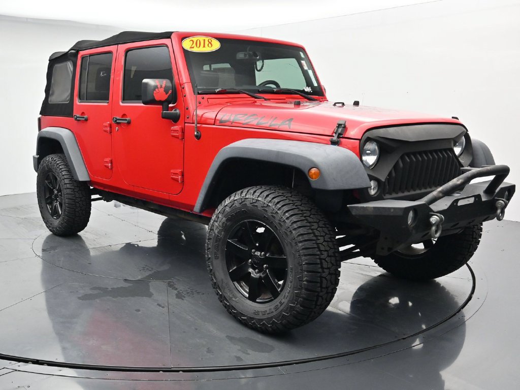 Used 2018 Jeep Wrangler Unlimited Sport S AWD/4WD image 2