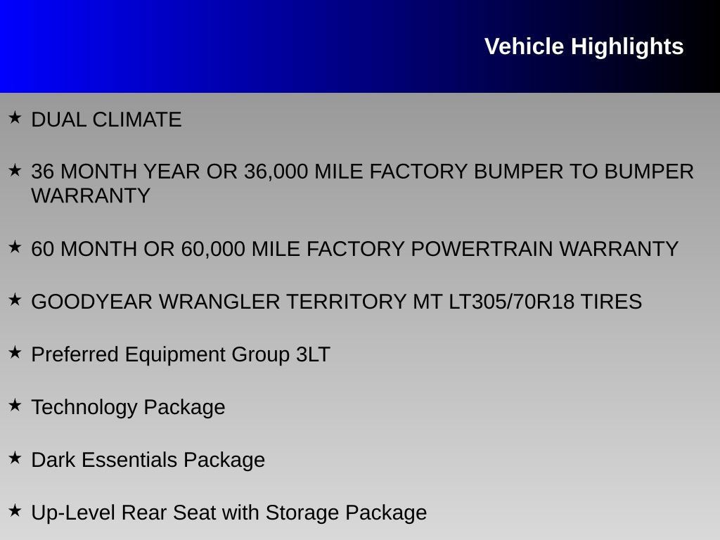 Used 2025 Chevrolet Silverado 2500 ZR2 w/ Technology Package AWD/4WD image 16
