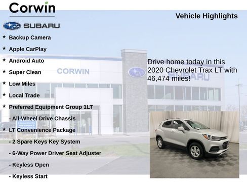 Used 2020 Chevrolet Trax LT w/ LT Convenience Package image 6