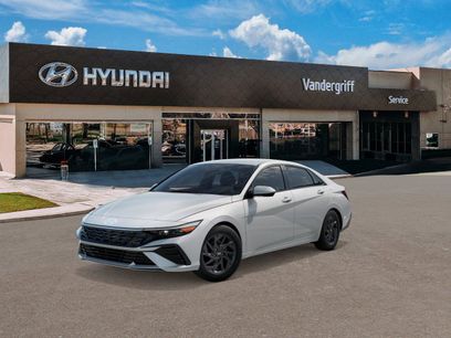 New 2026 Hyundai Elantra Blue