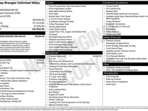 Used 2022 Jeep Wrangler Unlimited Sport AWD/4WD image 5