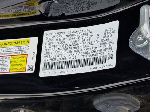 Used 2025 Honda Civic Sport image 28