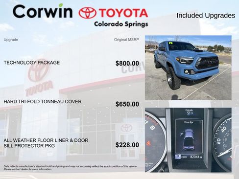 Used 2019 Toyota Tacoma TRD Sport w/ Technology Package image 4