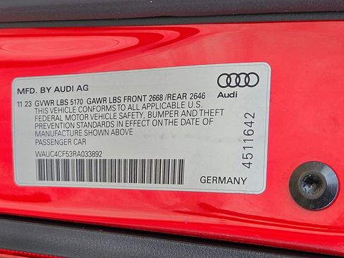 Used 2024 Audi S5 Premium Plus w/ Premium Plus Package AWD/4WD image 32