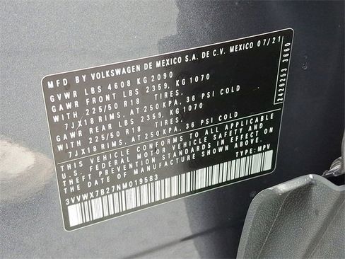 Used 2022 Volkswagen Taos SE image 25