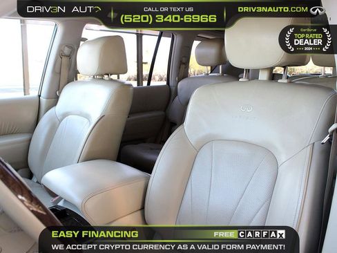 Used 2014 INFINITI QX80 4WD w/ Deluxe Touring Package image 11