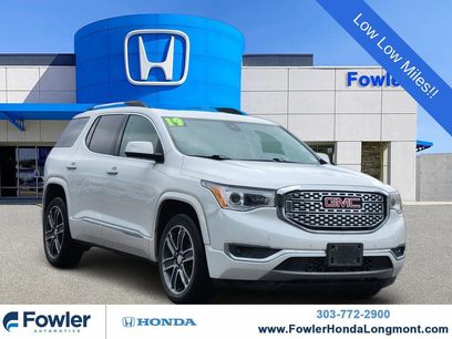 Used 2019 GMC Acadia Denali w/ Technology Package
