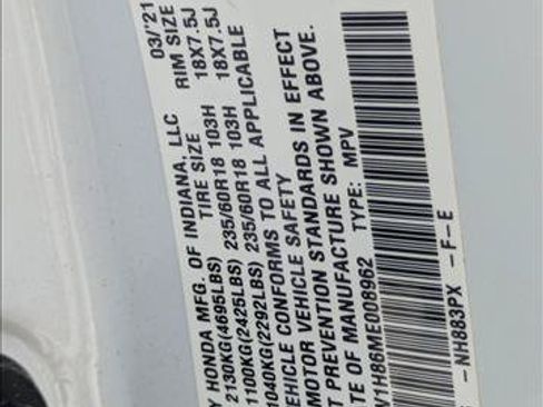 Used 2021 Honda CR-V EX-L image 24