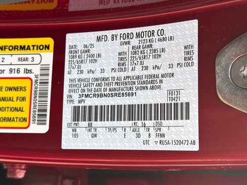 Used 2025 Ford Bronco Sport Big Bend w/ Convenience Package image 25