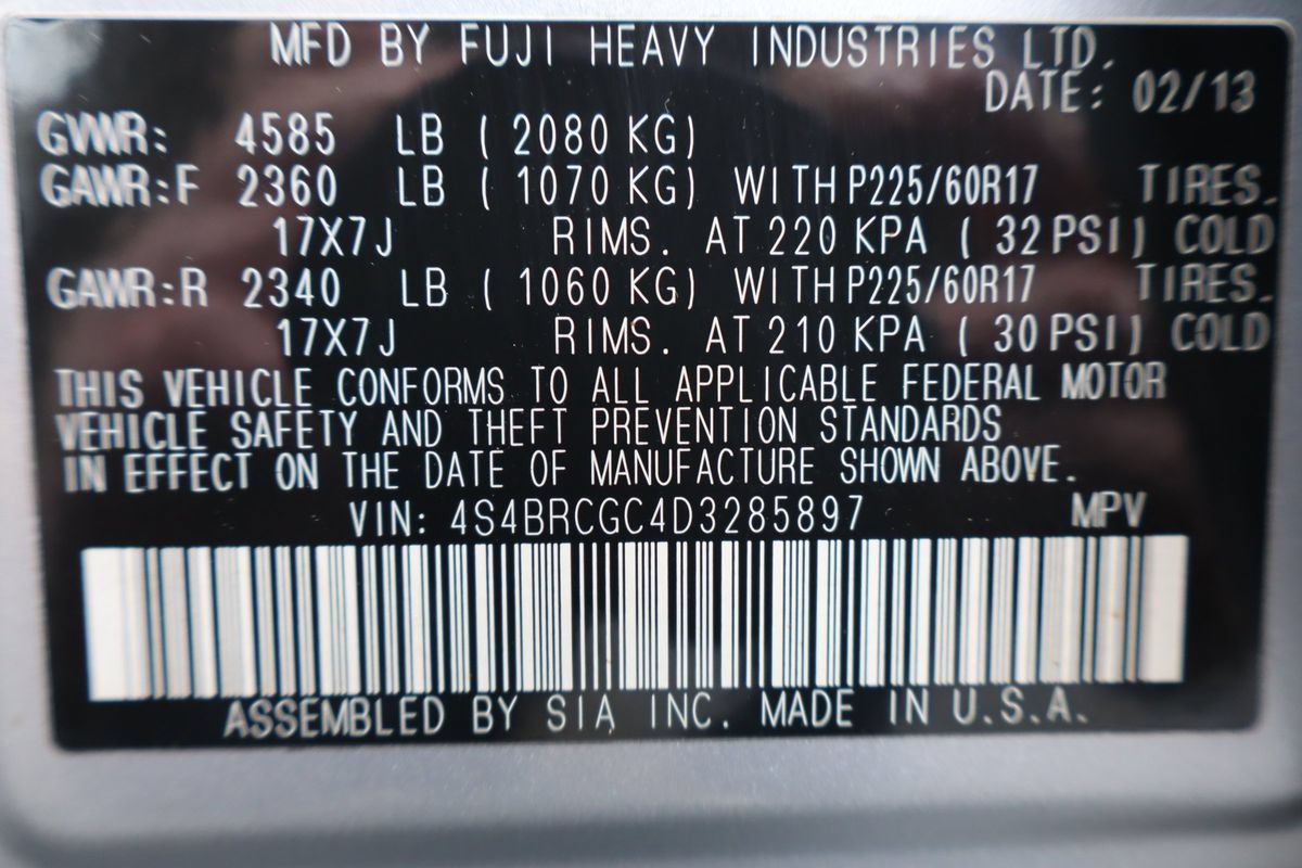 Used 2013 Subaru Outback 2.5i Premium AWD/4WD image 46